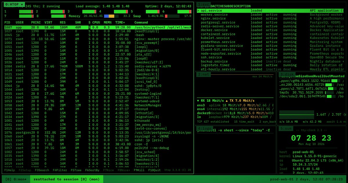 Screenshot of the Process Monitor demo